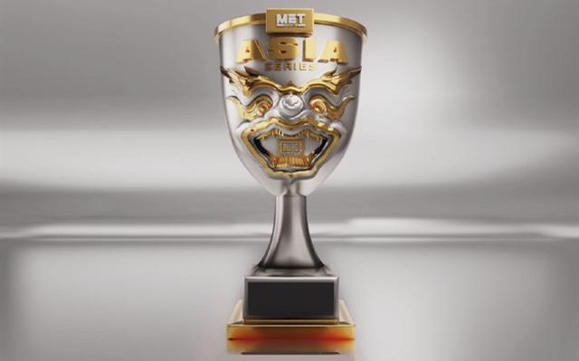绝地求生官方在met亚洲邀请赛开赛前一天曝光了冠军奖杯的真容,大战