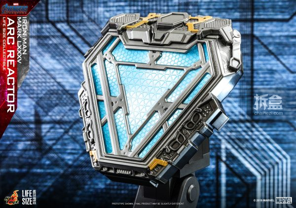 hottoys复仇者联盟4终局之战钢铁侠mk85方舟反应堆反应器11复原品