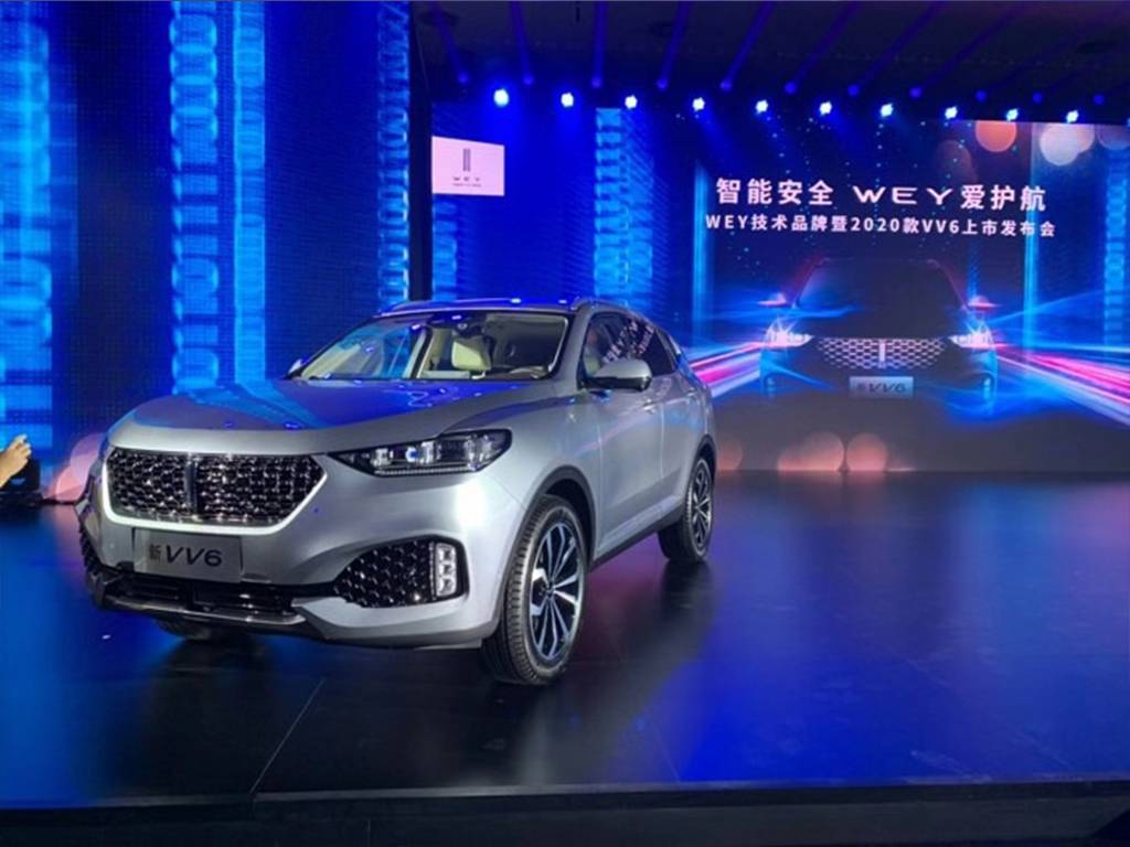 新款WEY VV6今日上市！售价14.80-17.50万元！