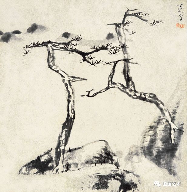 残山剩水，枯笔淡墨：八大山人山水册页欣赏-搜狐大视野-搜狐新闻