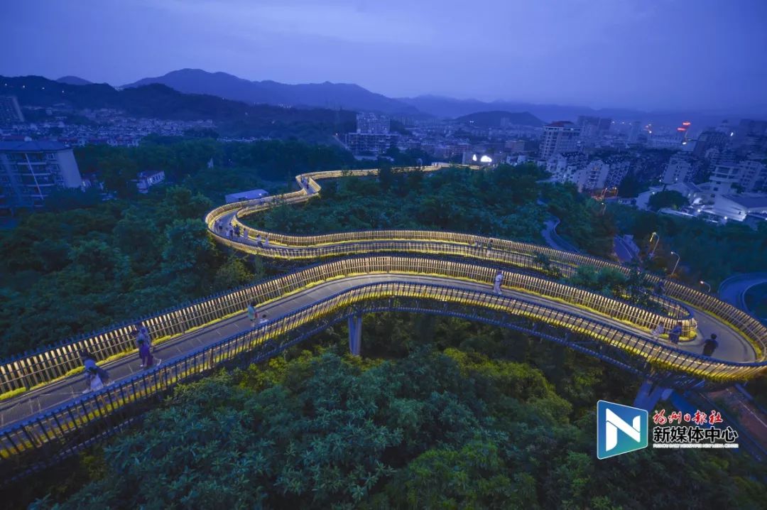 福州四大慢行道年底基本完工,分別叫吉道,文道,福道,樂道