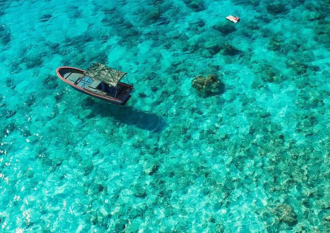 大陸居民才能進入的海島,藏著超美玻璃海! _西沙群島