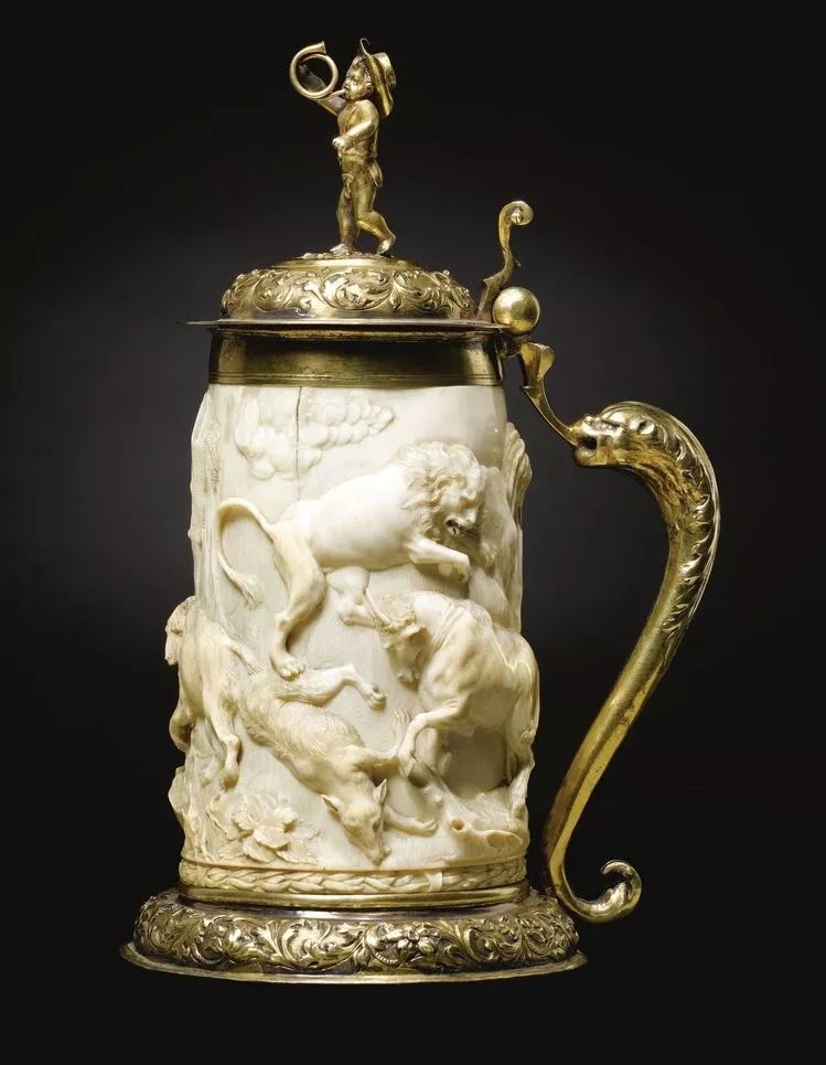 沉香肉桂象牙杯