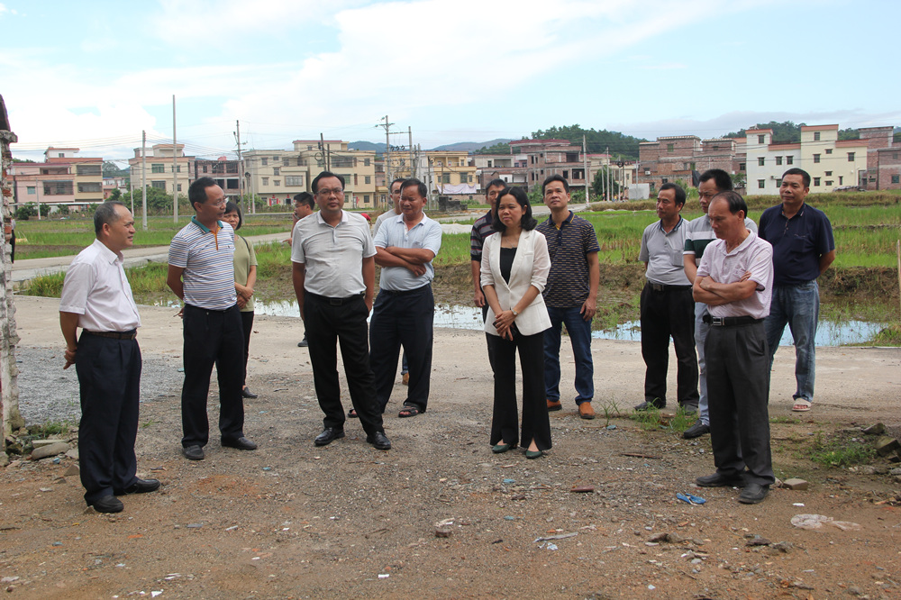副县长梁志莲调研指导我县学校建设