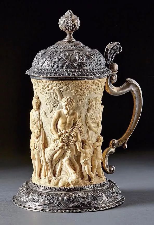 沉香肉桂象牙杯