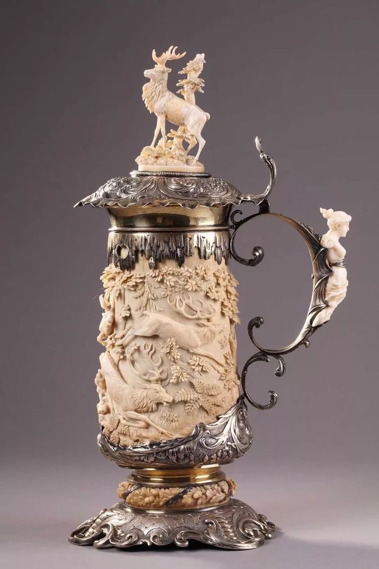 沉香肉桂象牙杯