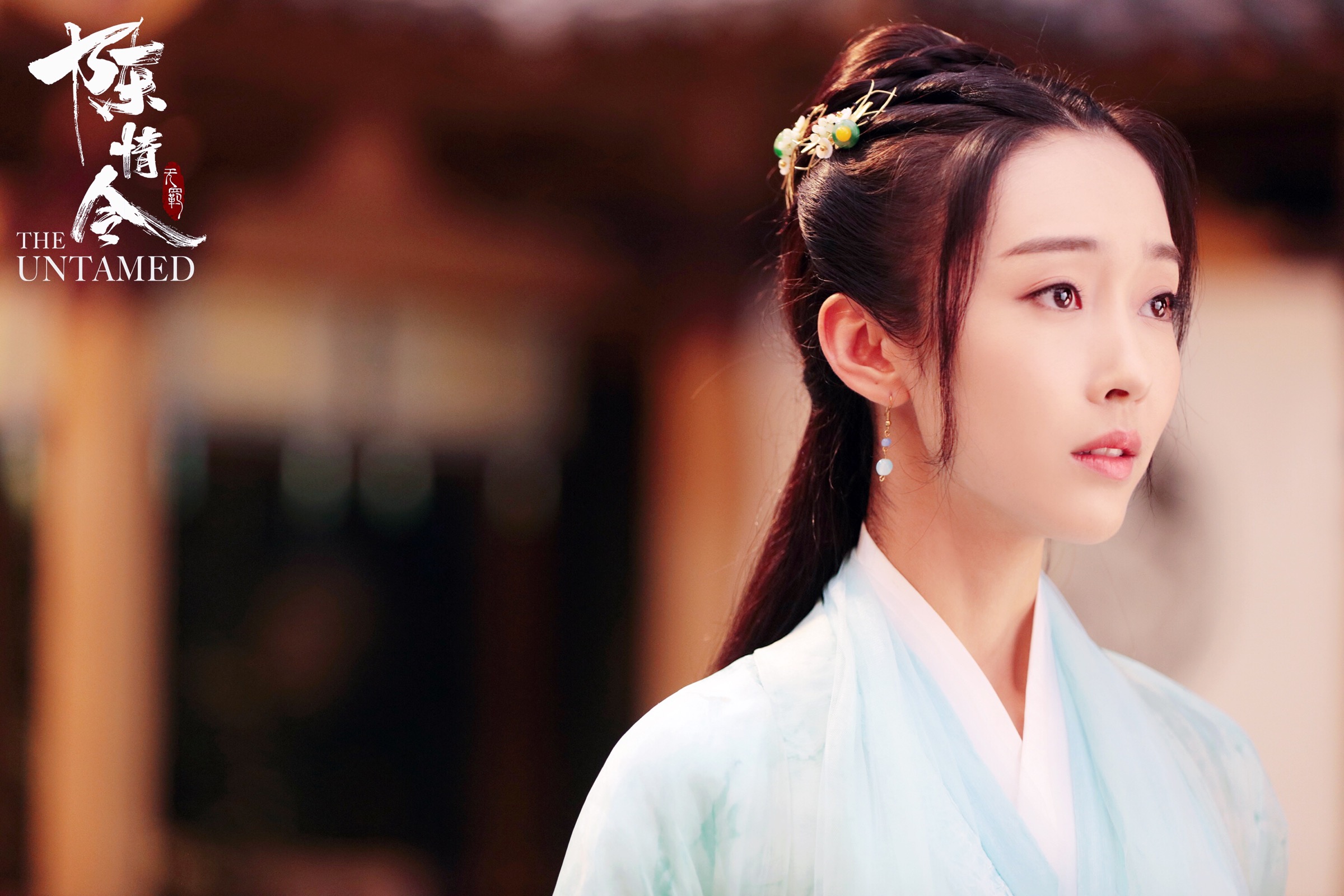 《陈情令》最引人泪目的剧情之一:师姐江厌离为魏无羡挡剑!_宣璐