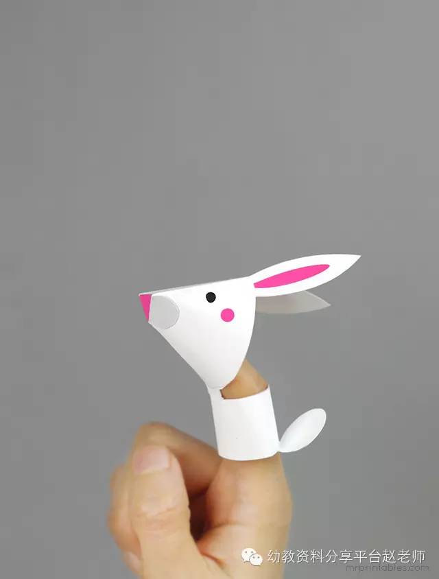 小动物的指套怎么折图片