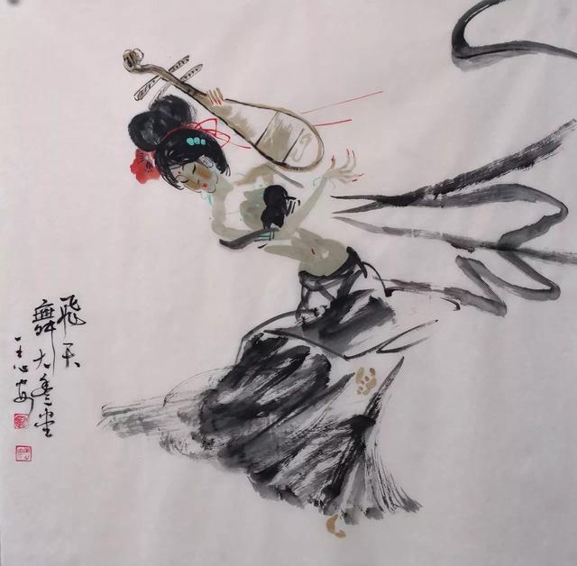 中国美协会员王心安诗配画降福又献寿几人悟得透