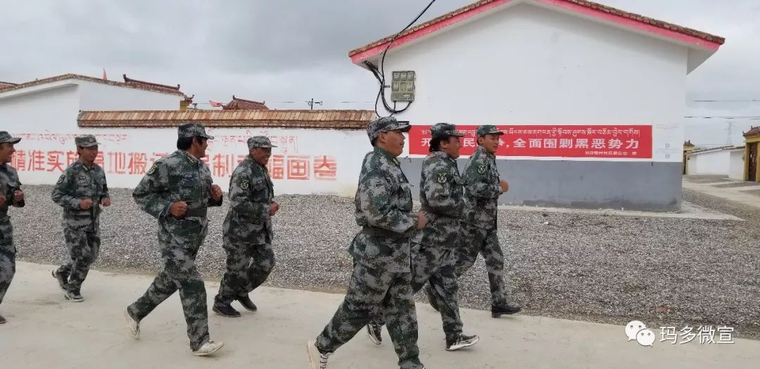 乡镇动态花石峡镇组织民兵骨干开展综合训练