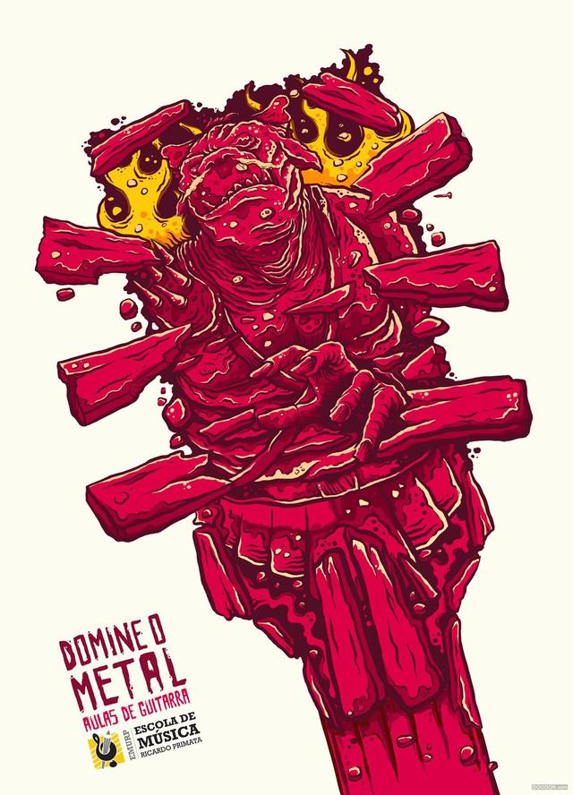 这些创意主视觉海报设计不仅有创意还很有视觉冲击力