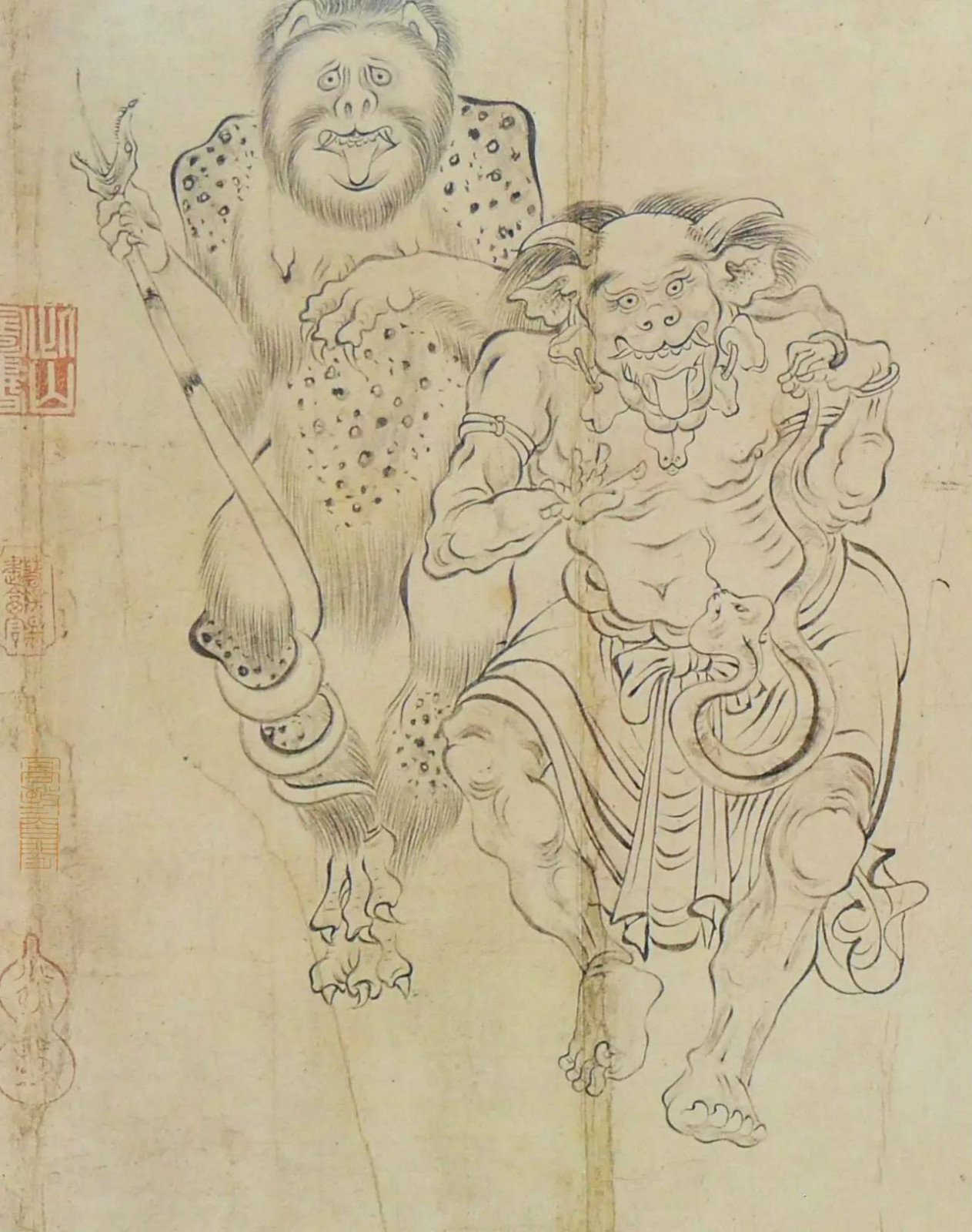 大阪市立美术馆) 皇家御用画师: "非有诏不得画" 虽然吴道子出身穷苦