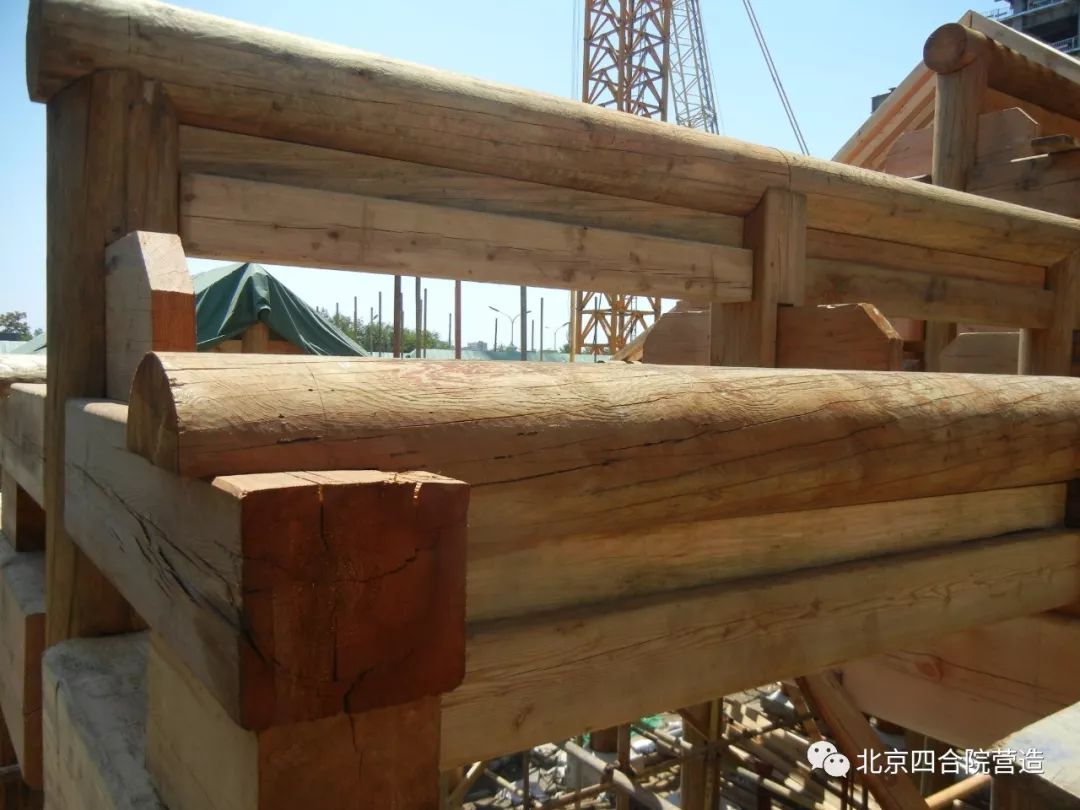 纪念馆施工现场纪念馆东厢房内空间纪念馆西厢房纪念馆东厢房大木作