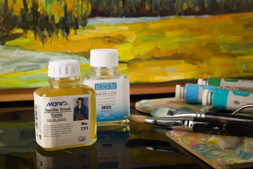 马利课堂 | 油画媒介之罩光剂