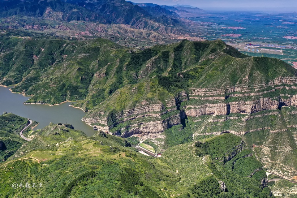 北岳恒山 全景图图片