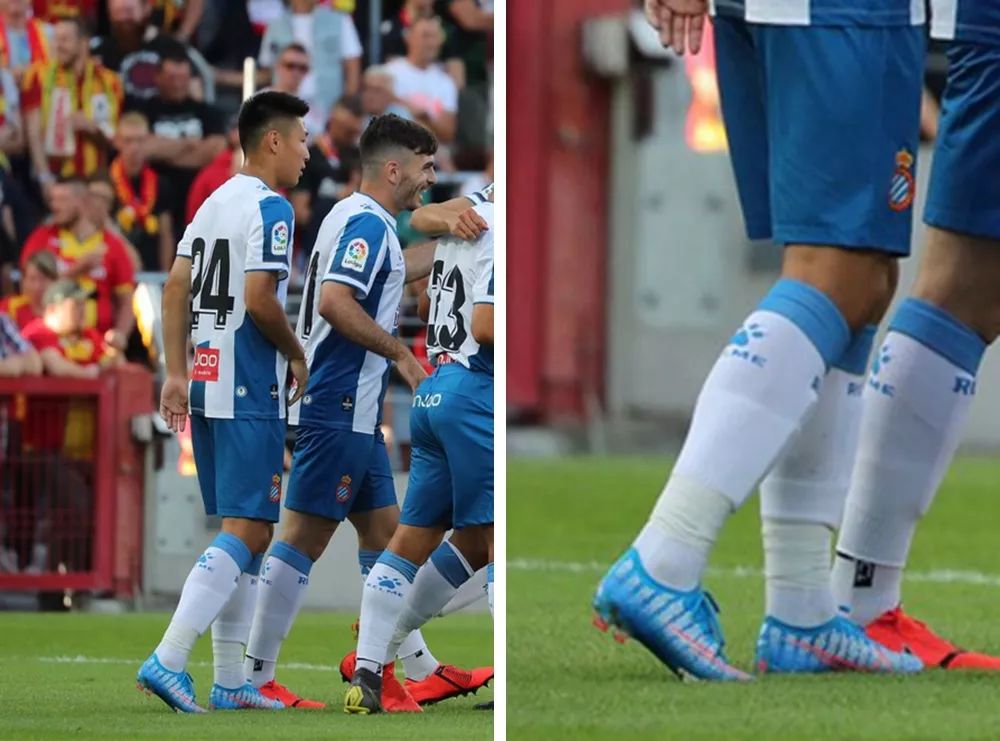 武磊上脚定制款nikemercurial360中国限定版足球鞋