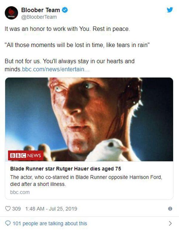 《银翼杀手》演员鲁特格尔·哈尔去世 享年75岁_roy