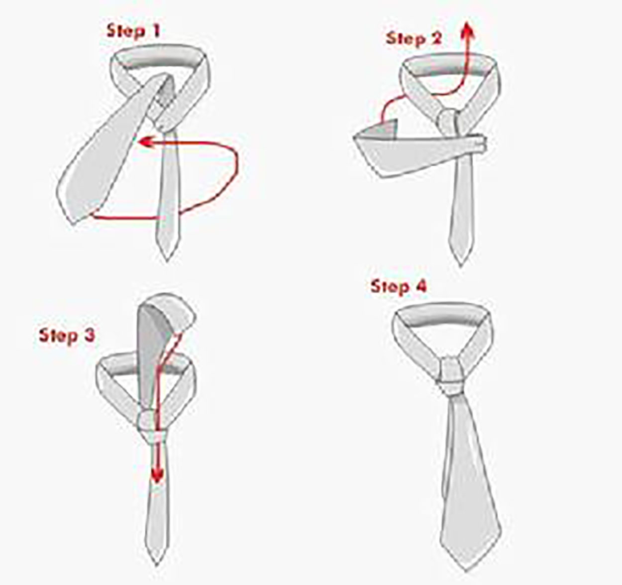领带的各种打法