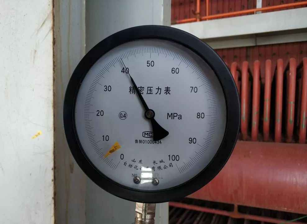 大唐东营发电公司2号锅炉水压试验一次成功