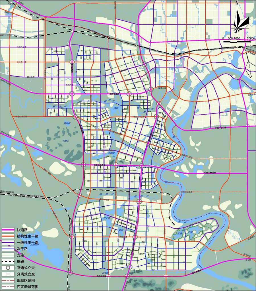 贵港城市规划图图片