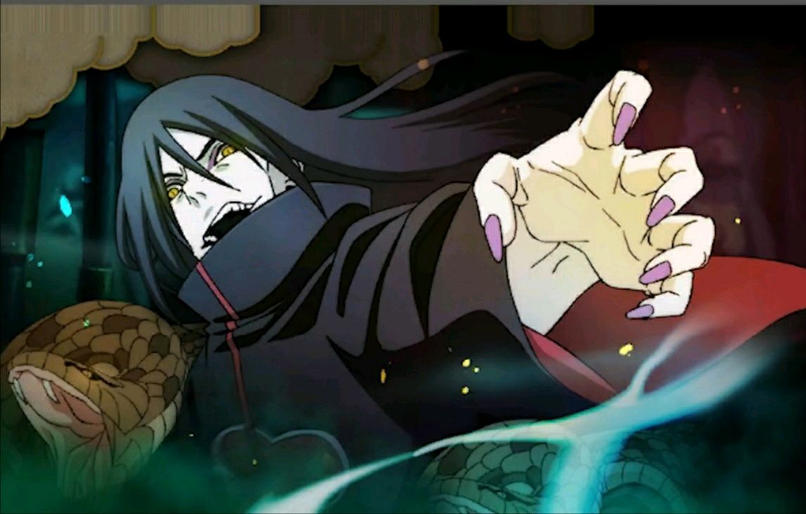 大蛇丸由于得知自己亲身父母的死亡是木叶造成的,加上各种忍界战争