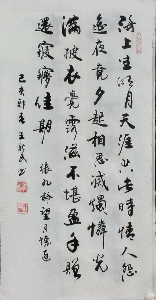 著名书法家艺术家王新民名家简介及2019年作品欣赏