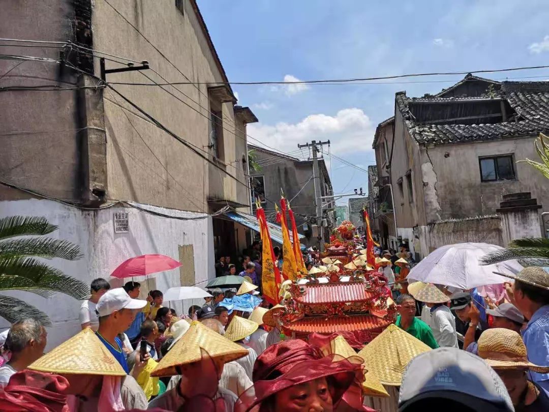 百年民俗送大暑船活動一份美好祝願請收下