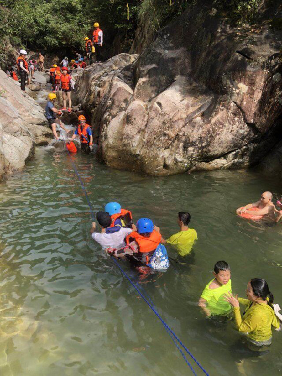 涼源峽漂流 蝴蝶谷溯溪兩日,夏日戶外旅行首選_峽谷