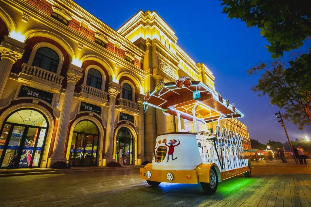 民园夜游观光车亮相更有一个冰爽甜腻的彩蛋你一定不想错过