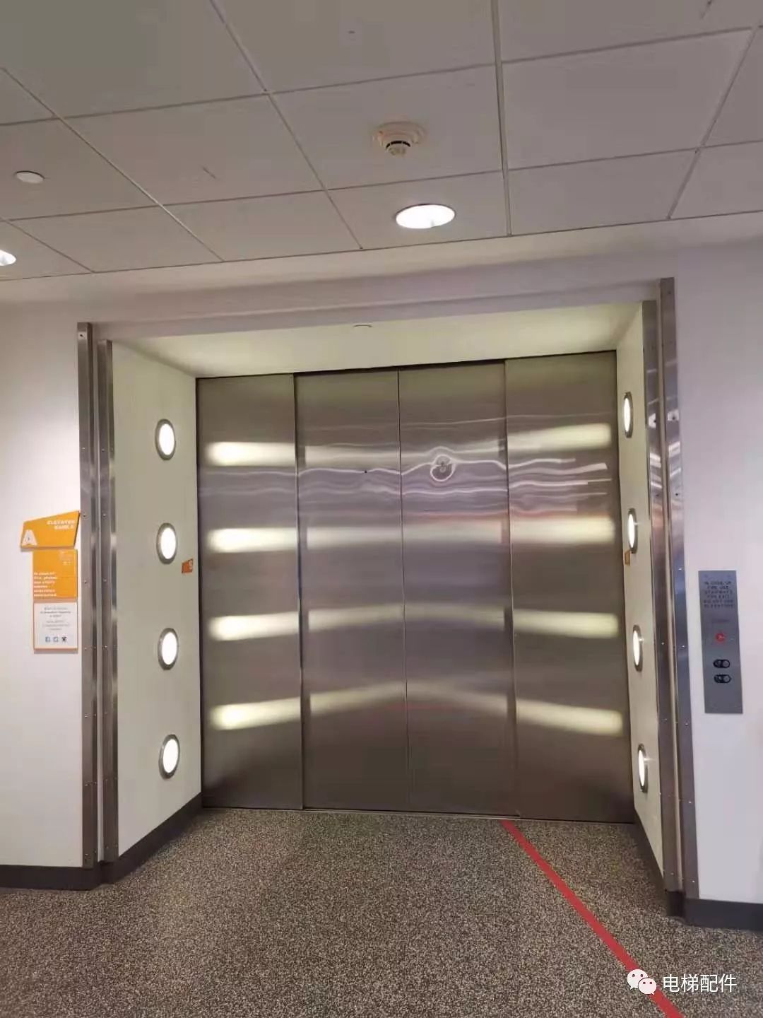 来到美国,我踏上了otis大道!_电梯