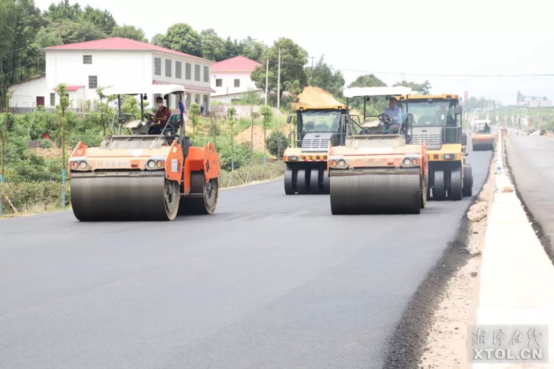 好消息湘潭白云路本月底有望建成通车