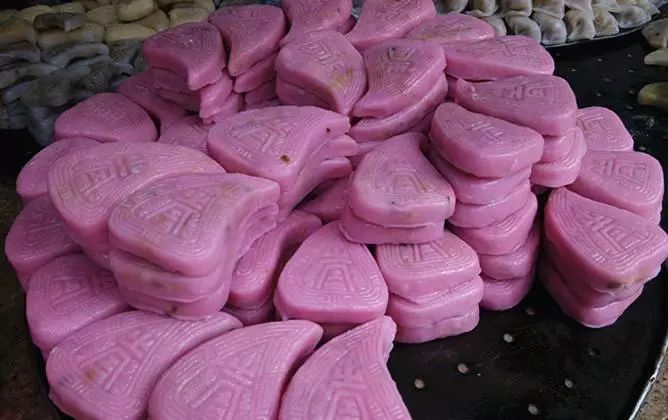 人均消费:5元 红桃粿 年过节,潮州人都要做红桃粿祭拜先祖.