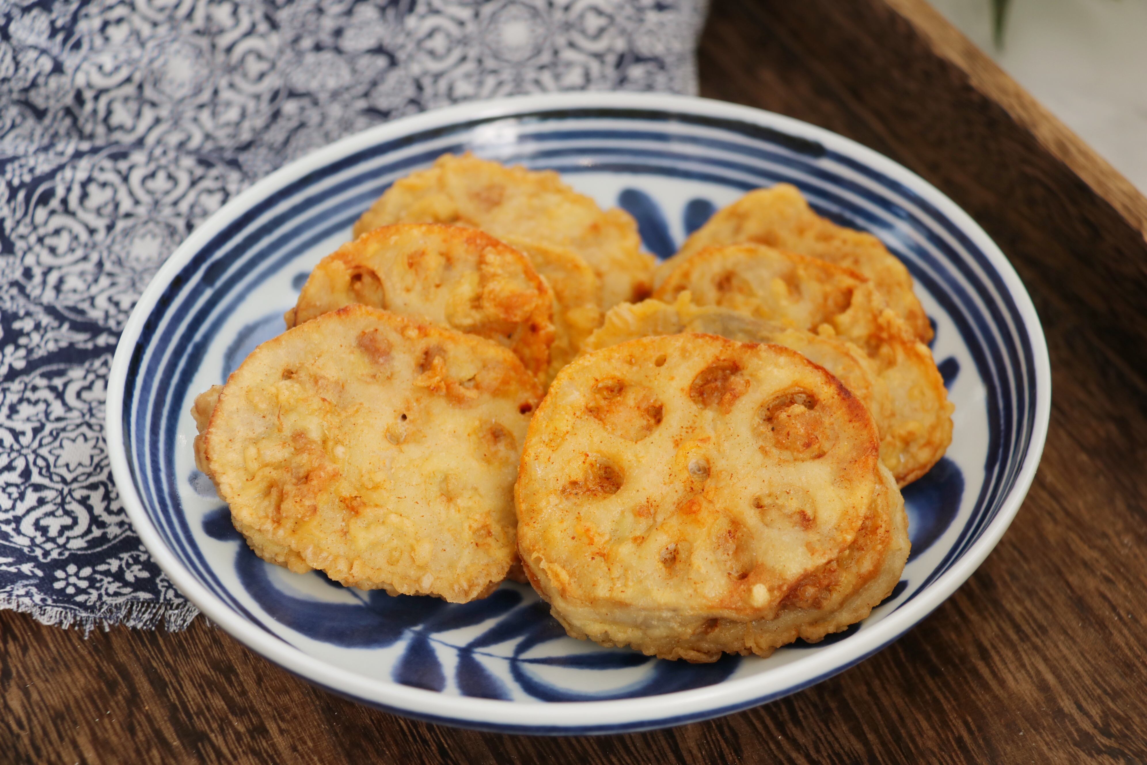 藕片这样炸可比薯片好吃多了不油不腻清爽酥脆夏天必备