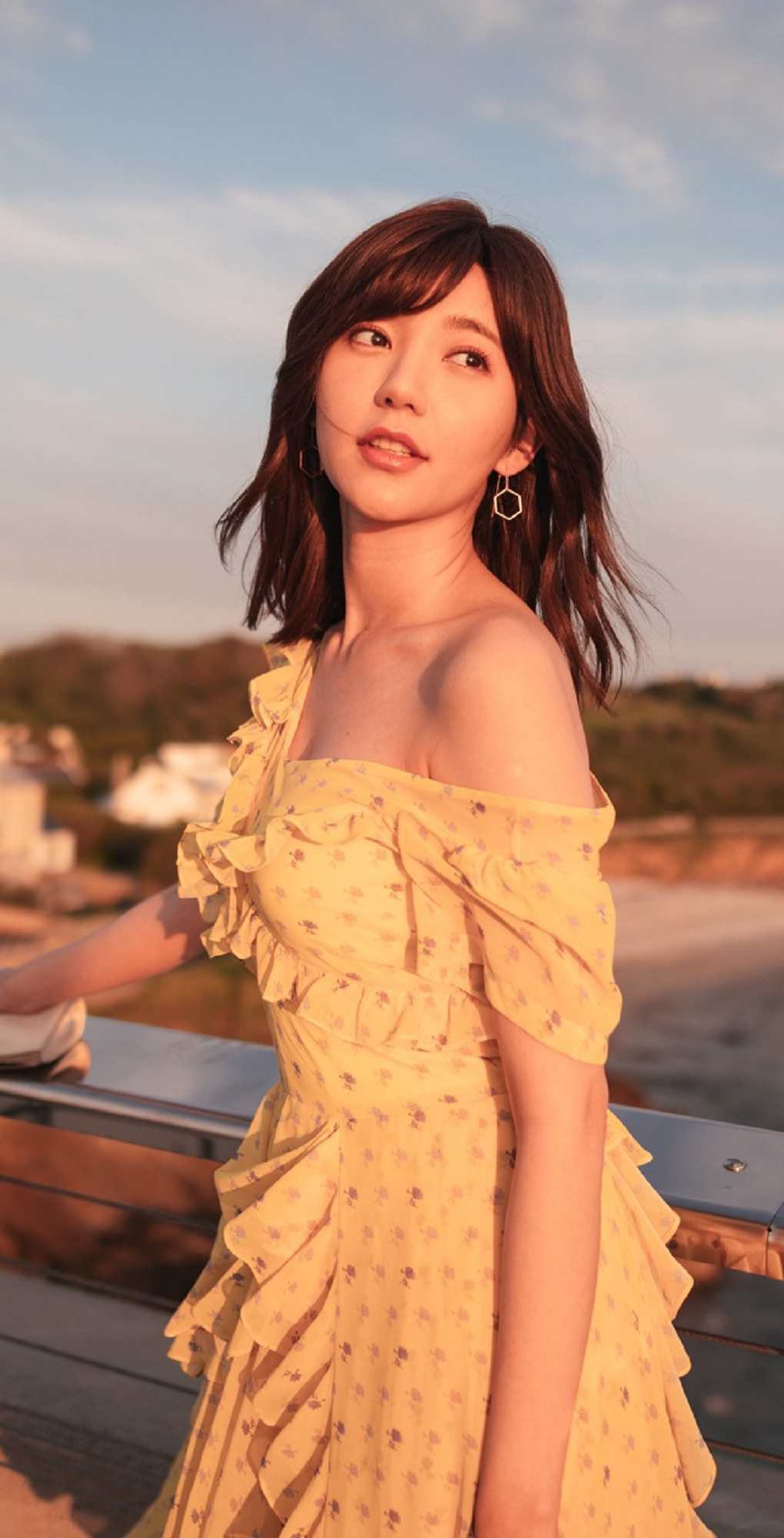 郭雪芙夏日户外美图