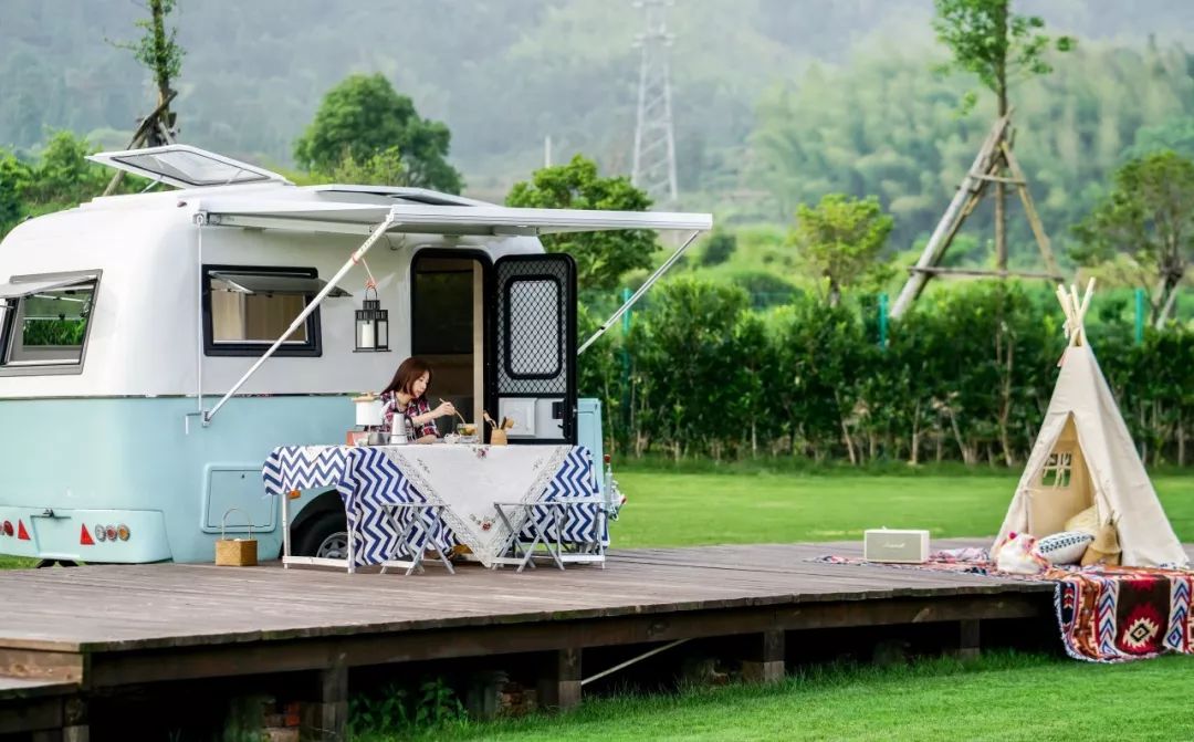 火爆韩国的同款露营房车浪到云岚啦