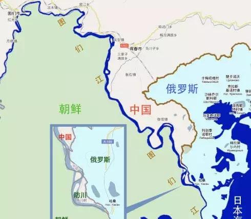 防川村,位于吉林省延边朝鲜自治州珲春市敬信镇,处于中,朝,俄三国的