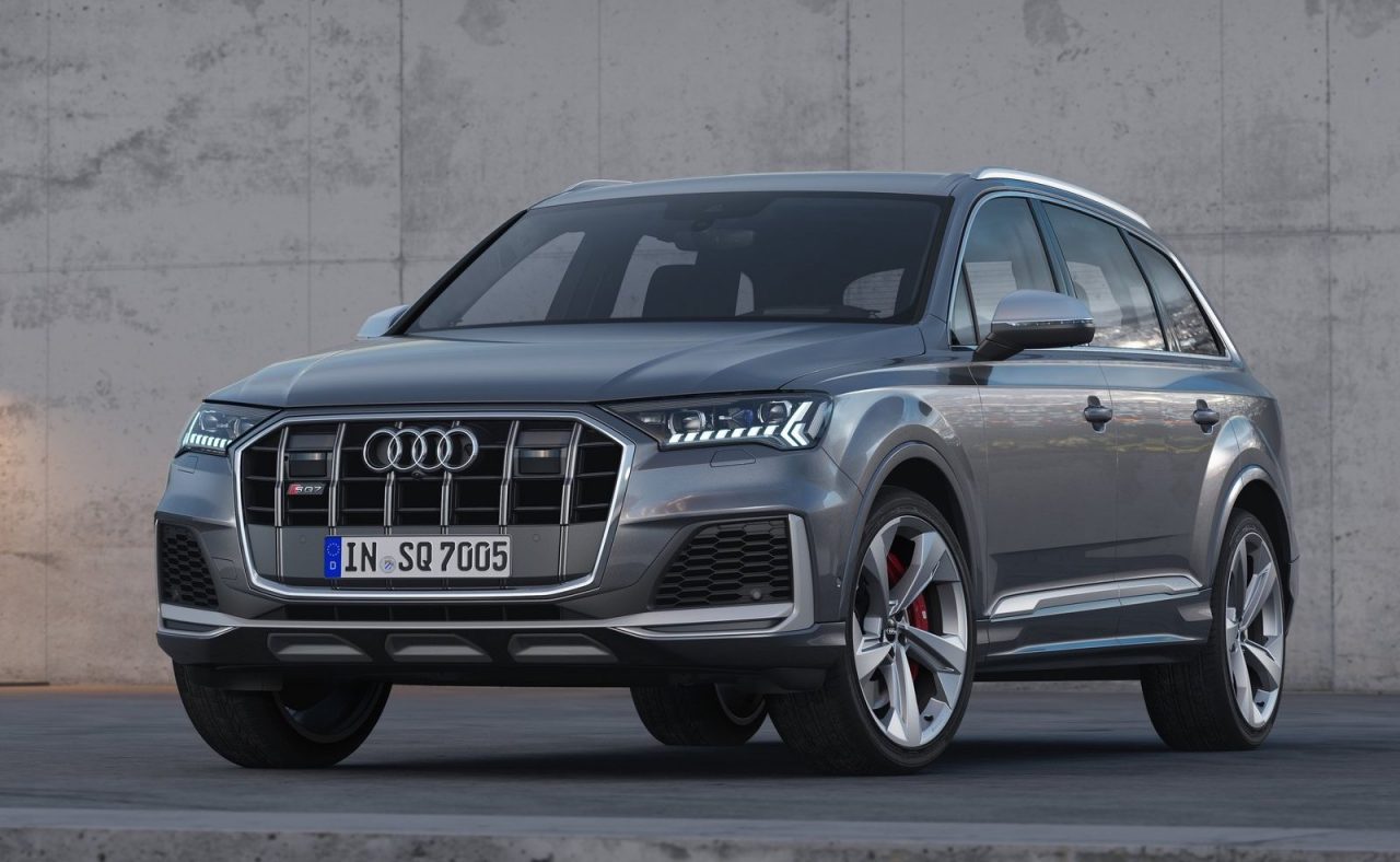 2020款Audi SQ7 TDI高性能SUV发布，搭载V8