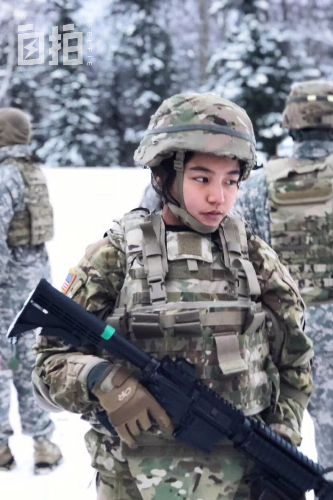 为获绿卡加入美国军队那个深圳天才姑娘你的样子真丑