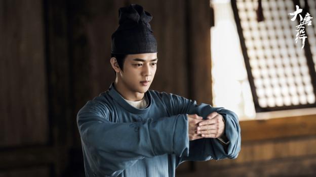 益达男孩周大为荧屏处女作大唐女儿行杀青