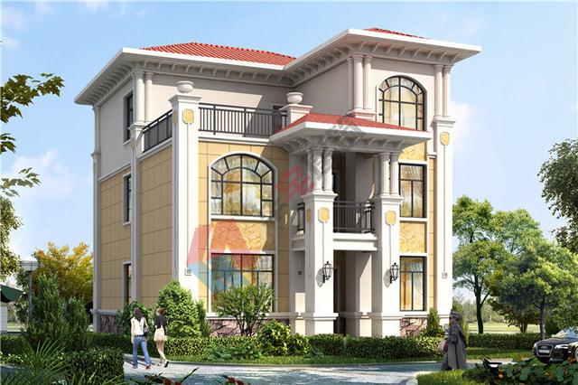 2019三层经典农村自建房屋设计图纸,造价32万左右,体验别墅生活