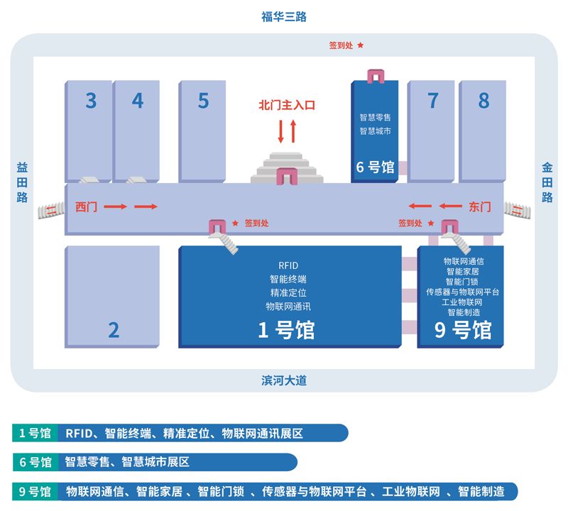 附2:展会功能区设置指引图附3:展会 内部指引图酒店住宿iote 2019年第