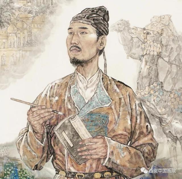 长安十二时辰火了看西安画家怎么画盛唐长安