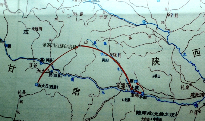 什么是关陇大道,关中平原的天然屏障陇山,了解一下