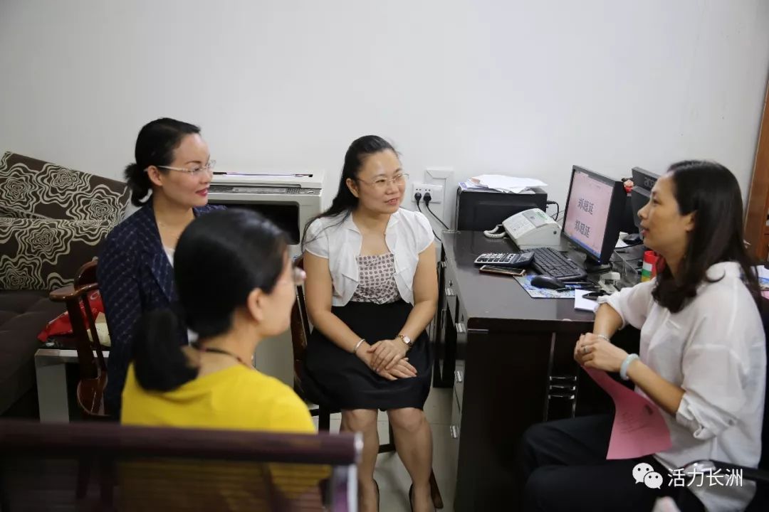 7月23日,长洲区委常委,区纪委书记,监委主任郭丽带队深入到大塘办及其