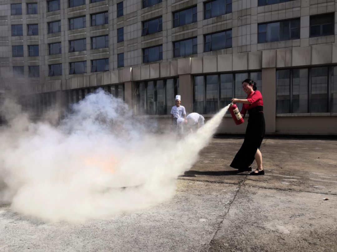 衢州西区东方大酒店2019年夏季消防安全演练