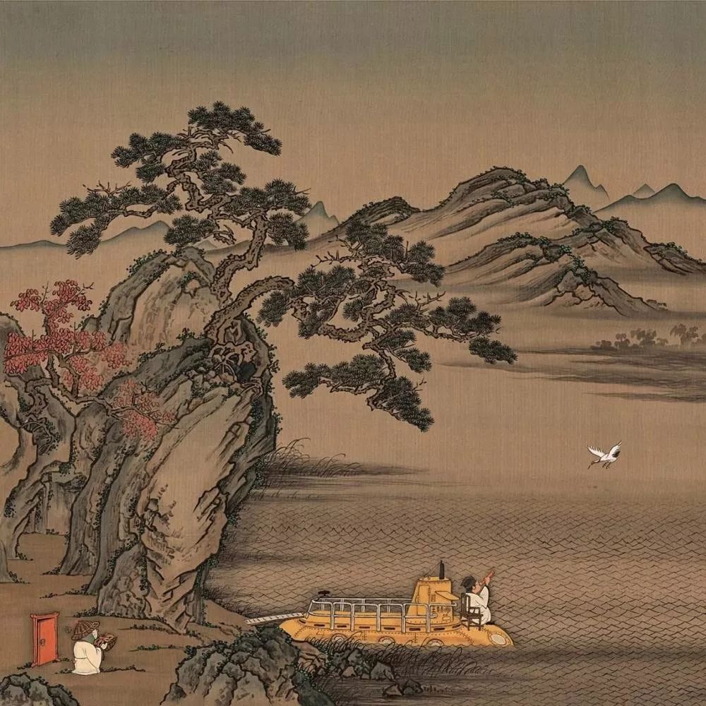 艺术先锋丨除了野比大雄家,推开任意门还能到唐宋古画?_王赫