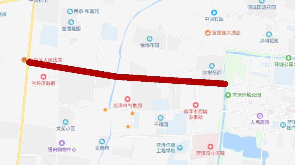 牡丹区这8条道路即将提升改造包括解放街广福街重庆路