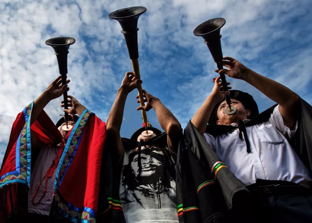 在19的百里杜鹃享受彝族火把节带来的狂欢