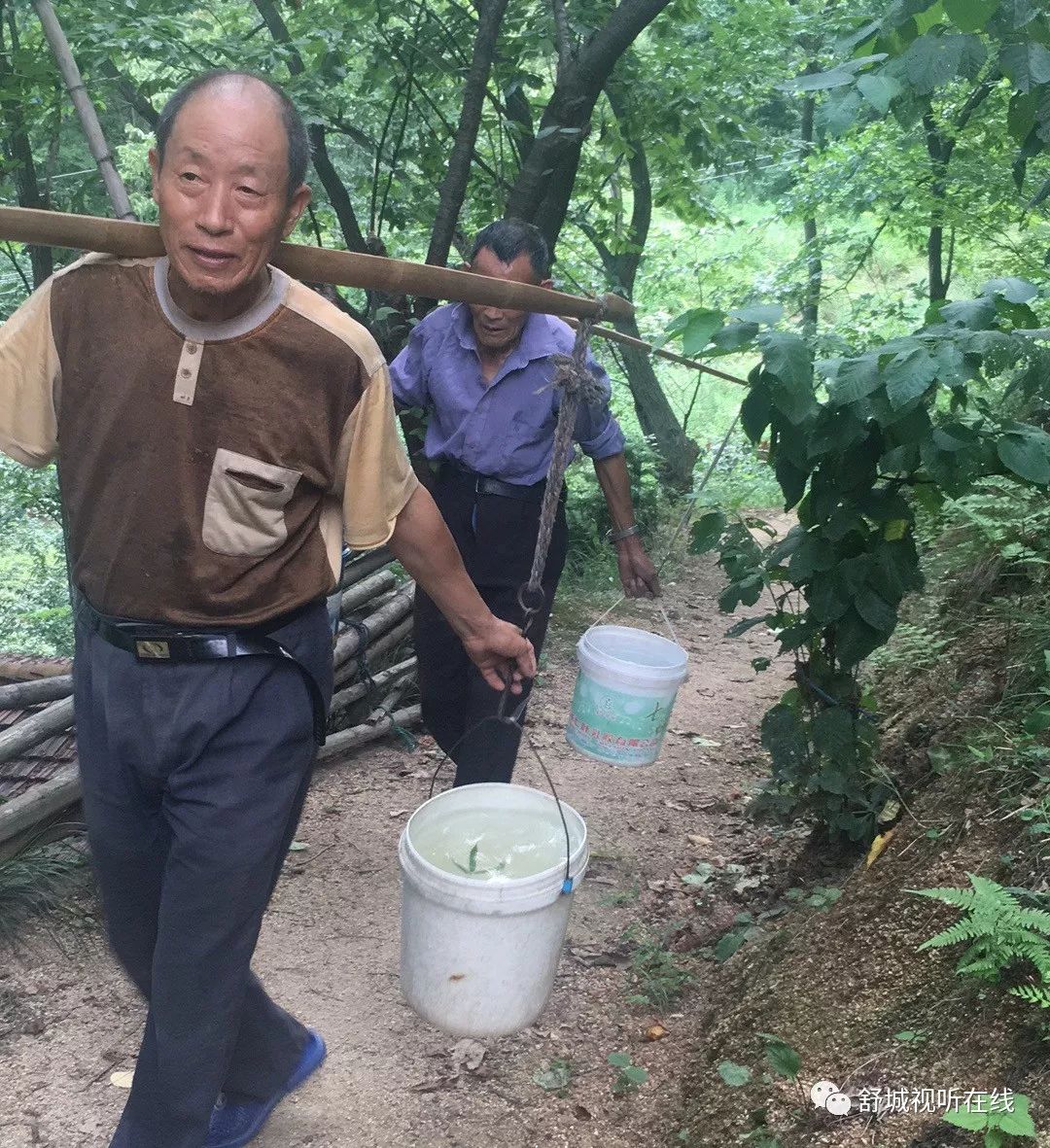 舒城这个地方出现吃水难!