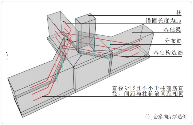 认识基础梁加腋构造
